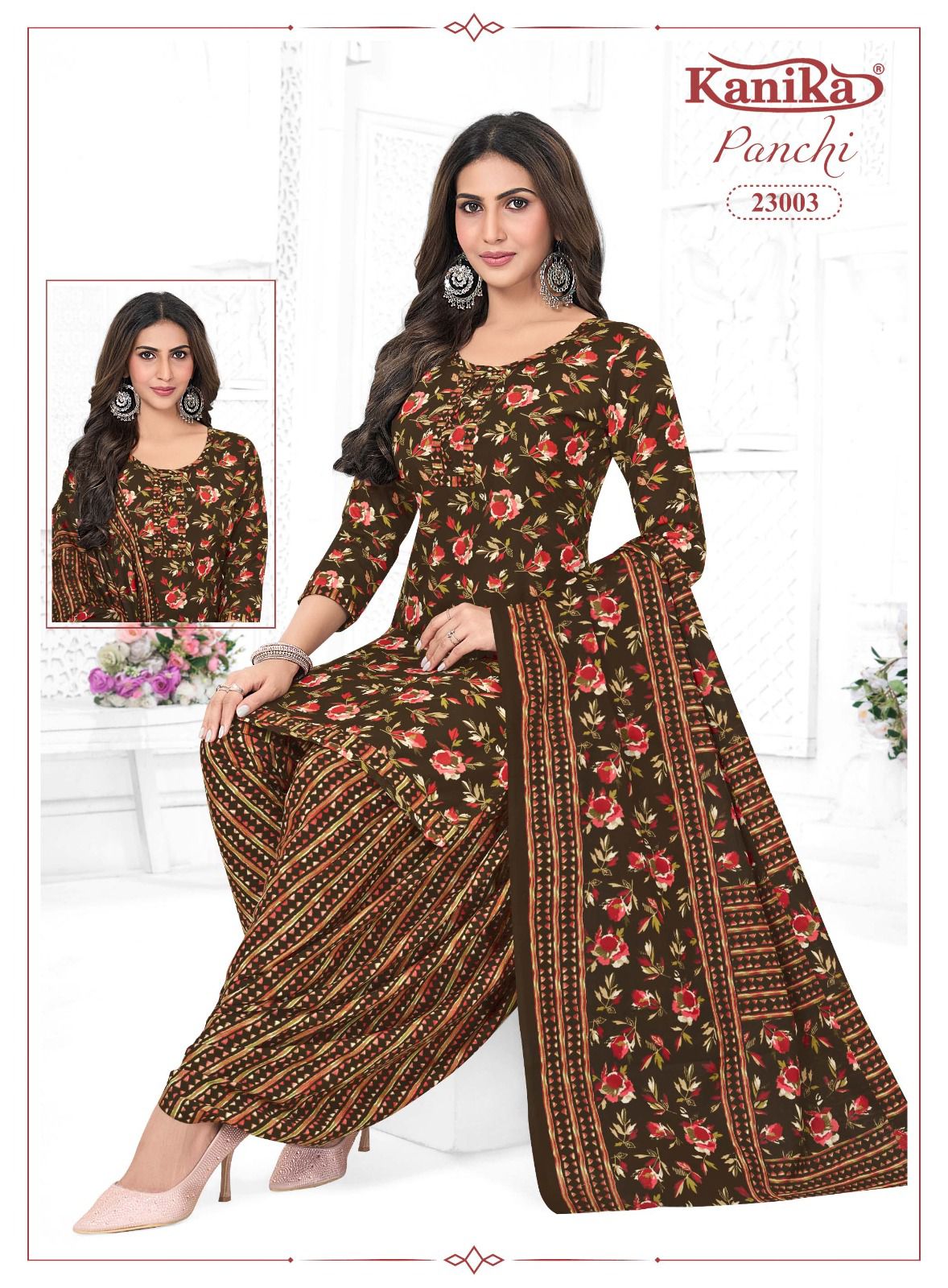 Panchi Vol 23 Kanika Readymade Cotton Patiyala Suits Supplier