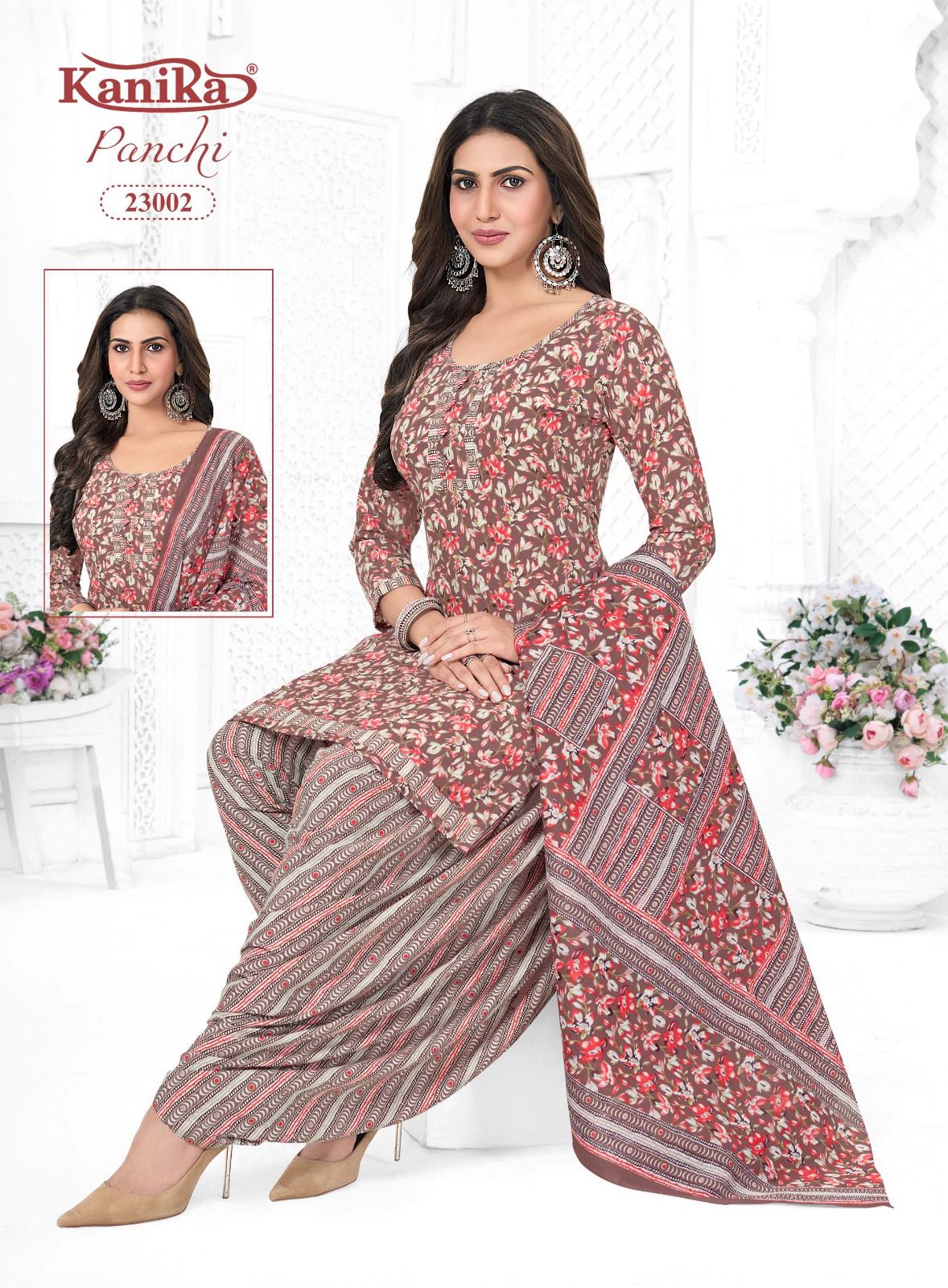 Panchi Vol 23 Kanika Readymade Cotton Patiyala Suits Supplier