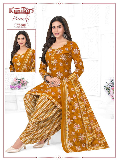 Panchi Vol 23 Kanika Readymade Cotton Patiyala Suits Supplier