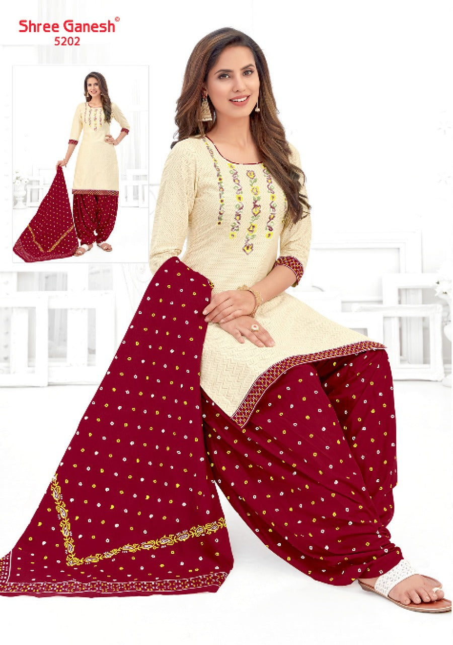 Panchi Vol 3 Shree Ganesh Readymade Cotton Patiyala Suits Wholesaler Ahmedabad