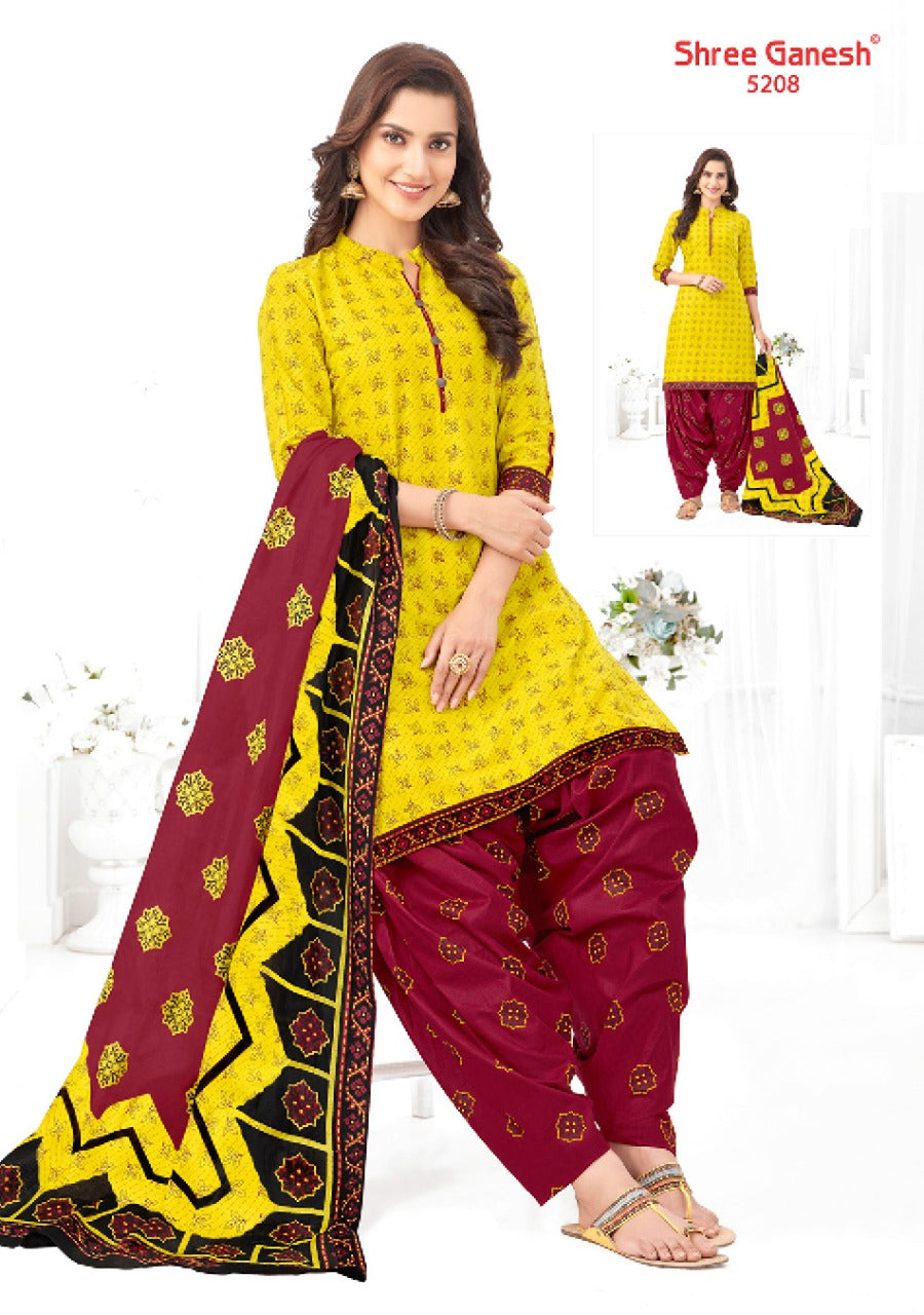 Panchi Vol 3 Shree Ganesh Readymade Cotton Patiyala Suits Wholesaler Ahmedabad