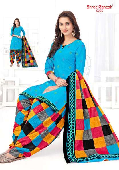Panchi Vol 3 Shree Ganesh Readymade Cotton Patiyala Suits Wholesaler Ahmedabad