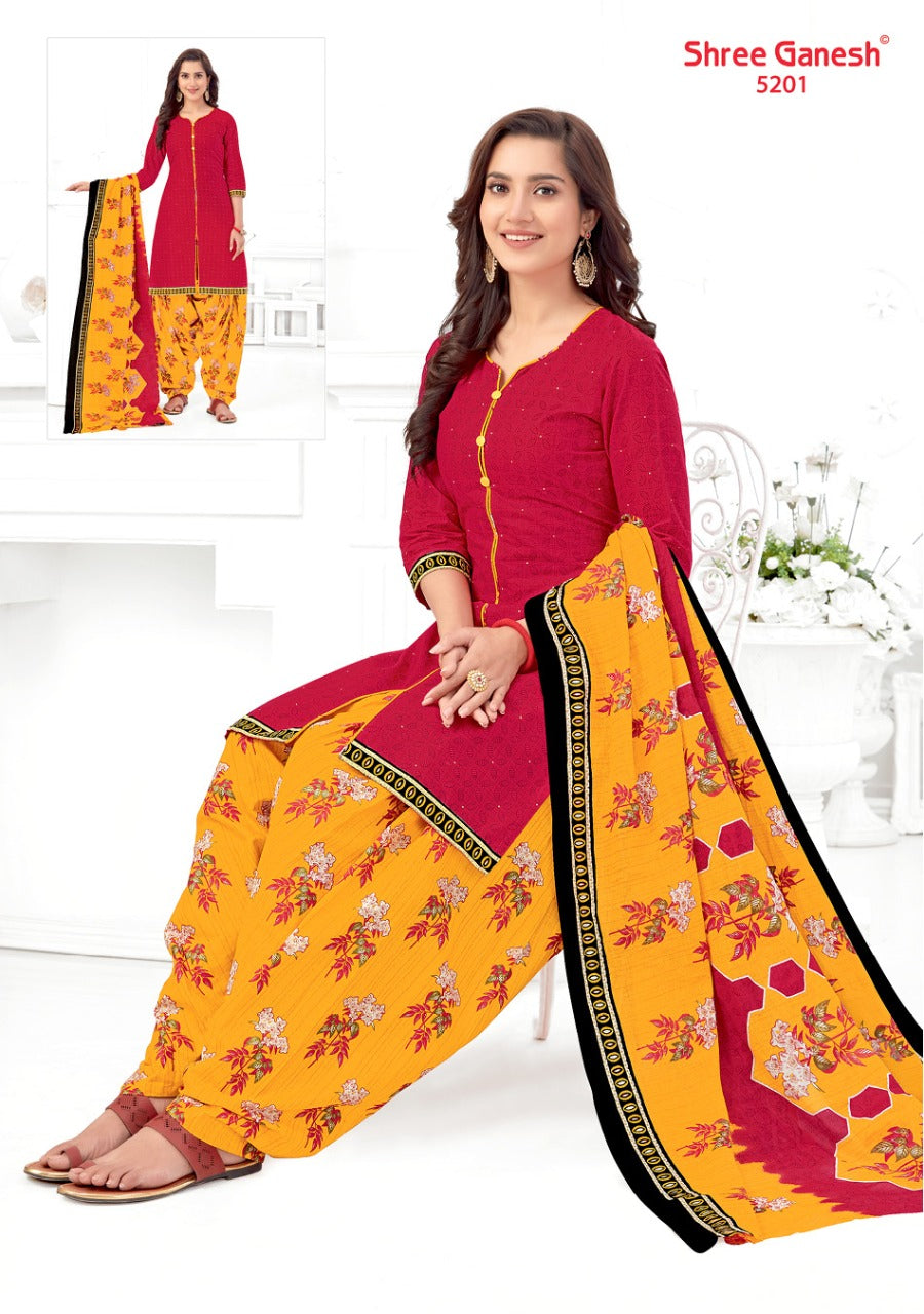 Panchi Vol 3 Shree Ganesh Readymade Cotton Patiyala Suits Wholesaler Ahmedabad