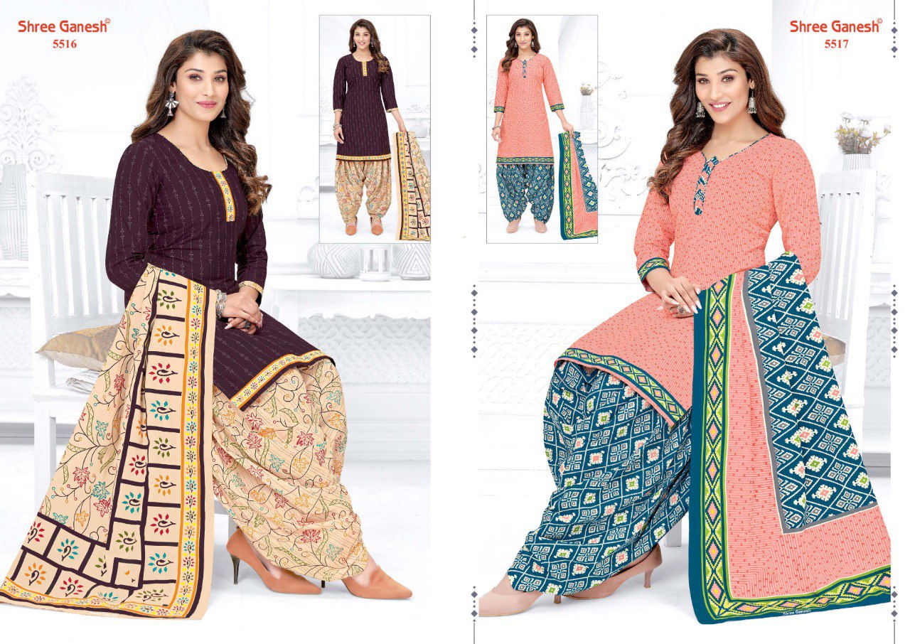 Panchi Vol 6 Shree Ganesh Readymade Cotton Patiyala Suits Wholesale Price