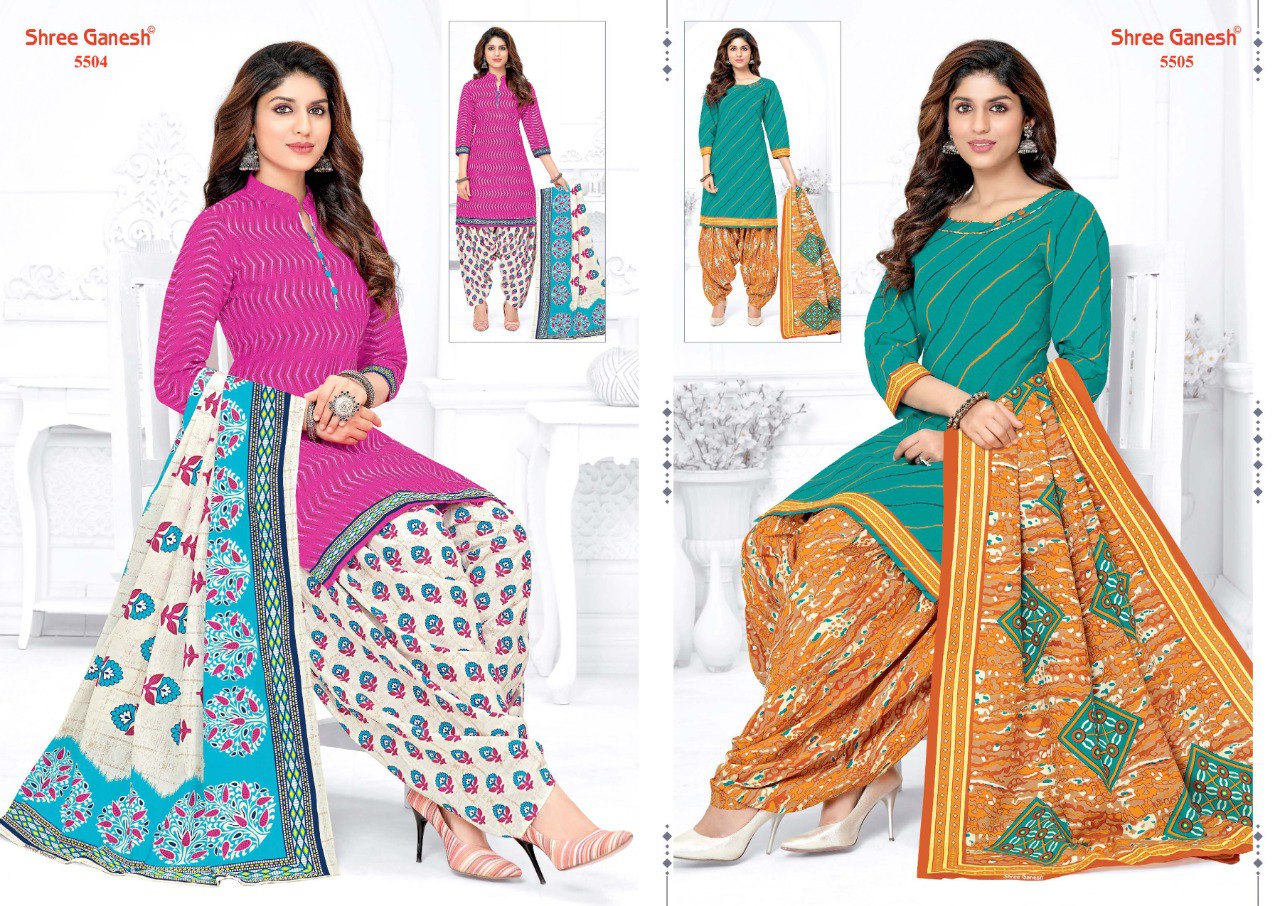 Panchi Vol 6 Shree Ganesh Readymade Cotton Patiyala Suits Wholesale Price