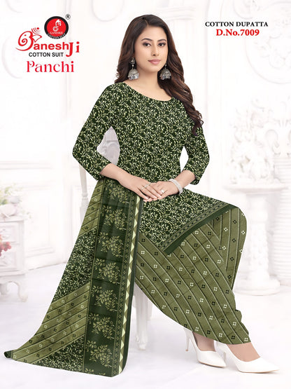 Panchi Vol 7 Ganeshji Indo Cotton Dress Material Manufacturer Gujarat