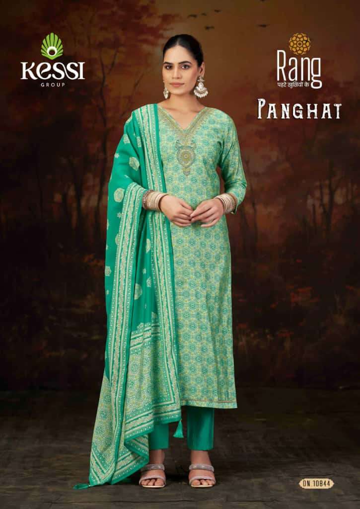 Panghat Kessi Rang Modal Pant Style Suits Manufacturer India