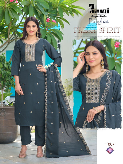 Panghat Premnath Delta Readymade Pant Style Suits Wholesaler Gujarat