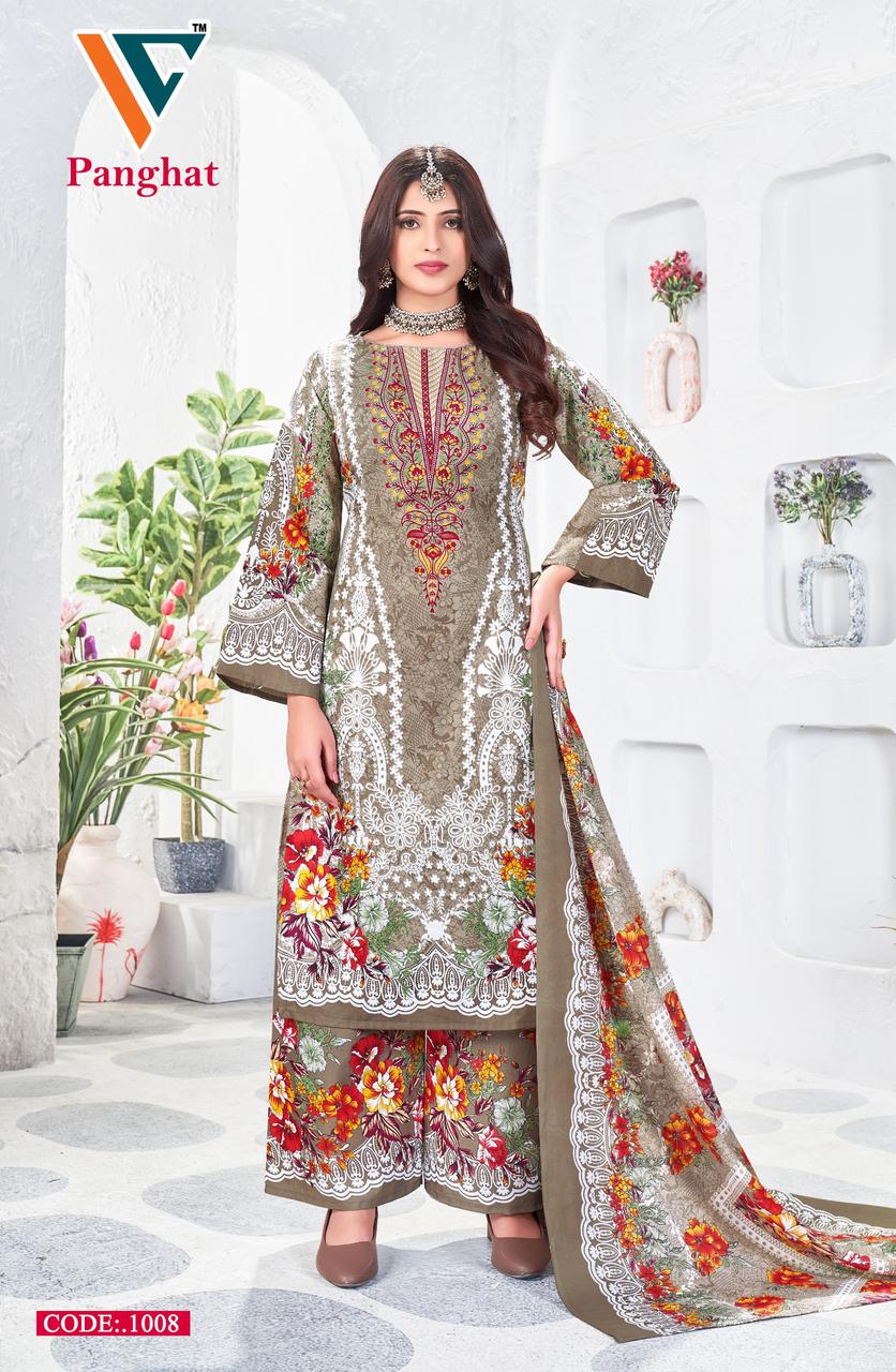 Panghat Vol 1 Vandana Creation Cotton Karachi Salwar Suits Wholesaler India