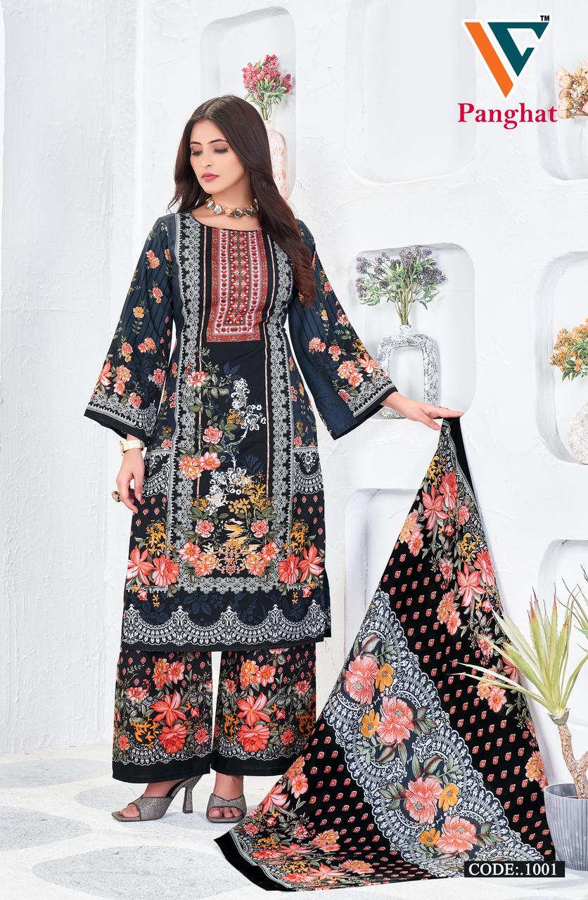 Panghat Vol 1 Vandana Creation Cotton Karachi Salwar Suits Wholesaler India