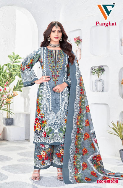 Panghat Vol 1 Vandana Creation Cotton Karachi Salwar Suits Wholesaler India