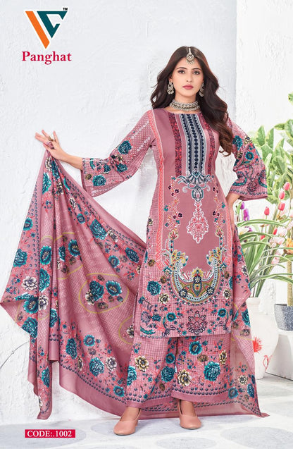 Panghat Vol 1 Vandana Creation Cotton Karachi Salwar Suits Wholesaler India