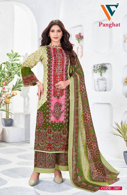 Panghat Vol 1 Vandana Creation Cotton Karachi Salwar Suits Wholesaler India