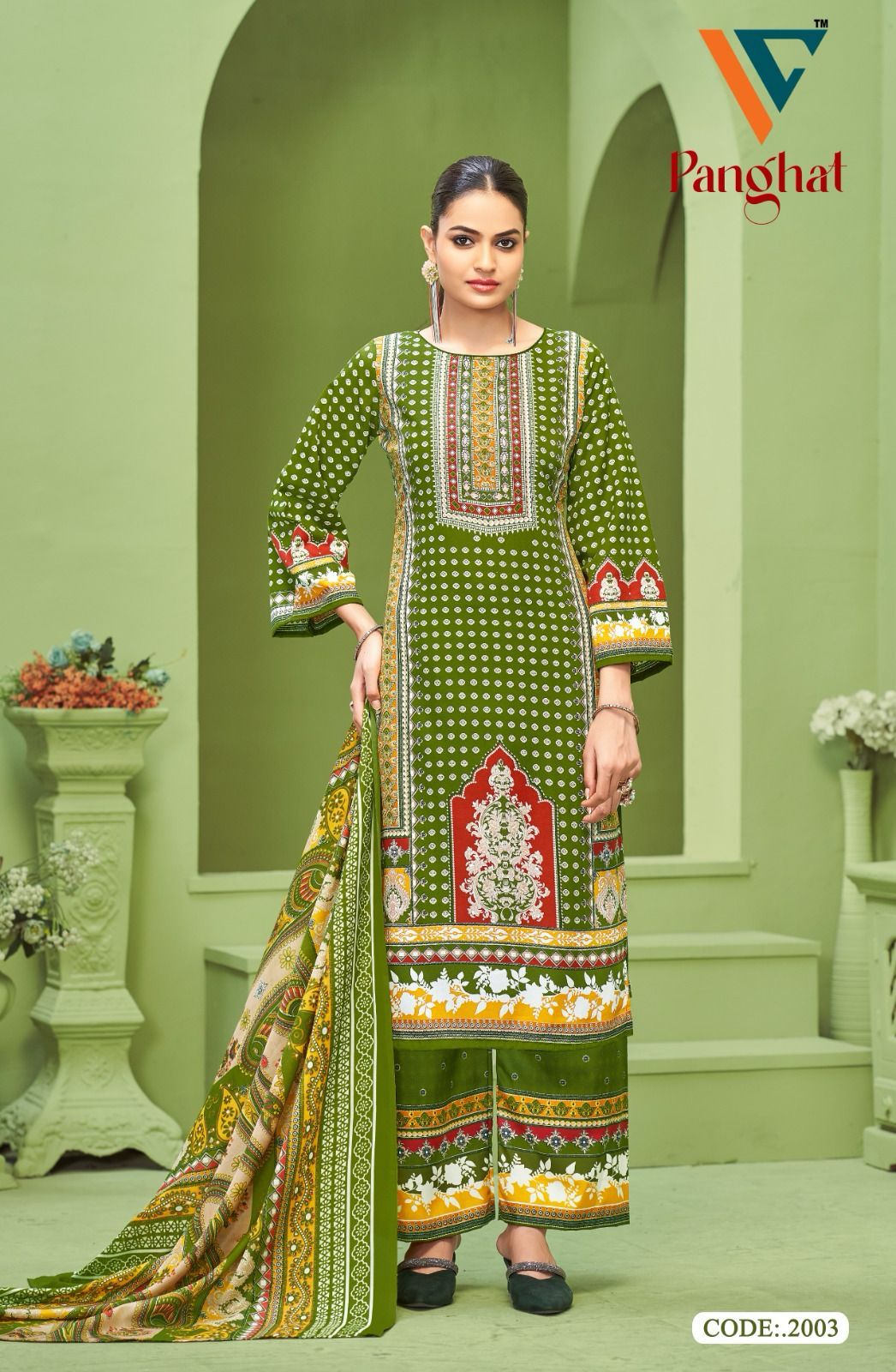 Panghat Vol 2 Vandana Creation Cotton Karachi Salwar Suits Supplier