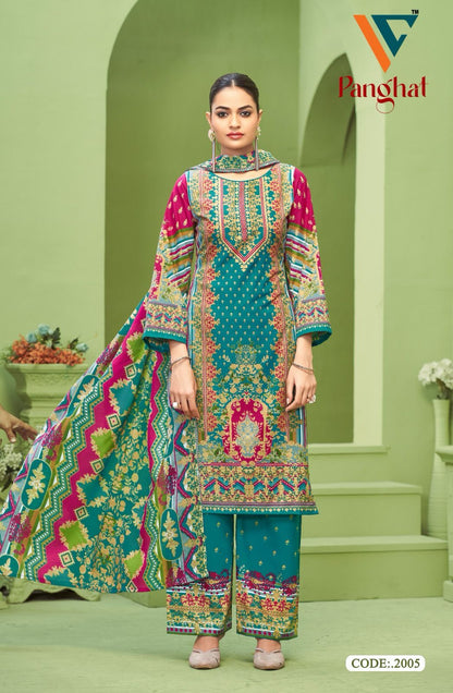 Panghat Vol 2 Vandana Creation Cotton Karachi Salwar Suits Supplier