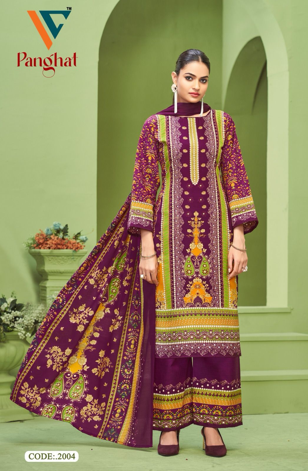 Panghat Vol 2 Vandana Creation Cotton Karachi Salwar Suits Supplier