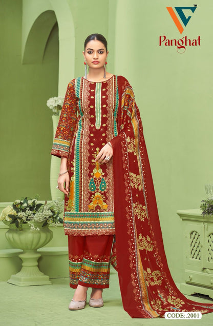 Panghat Vol 2 Vandana Creation Cotton Karachi Salwar Suits Supplier