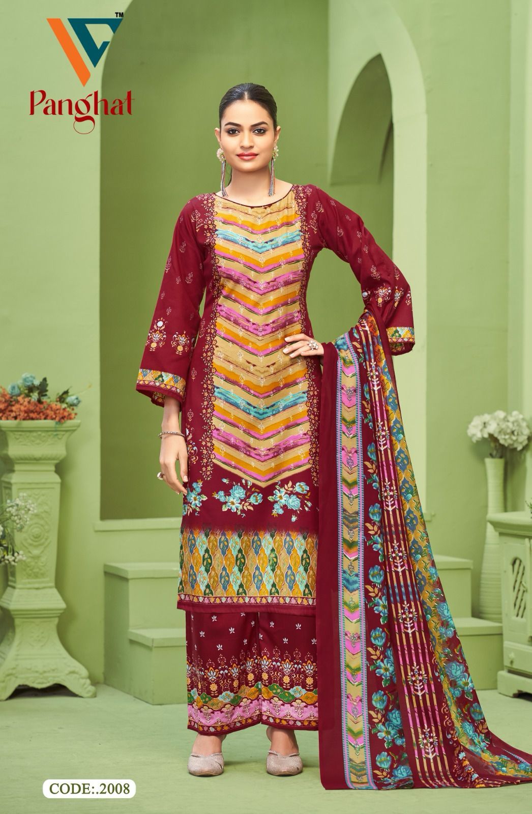 Panghat Vol 2 Vandana Creation Cotton Karachi Salwar Suits Supplier