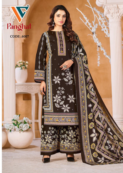 Panghat Vol 6 Vandana Creation Mix Cotton Karachi Salwar Suits Wholesaler Ahmedabad