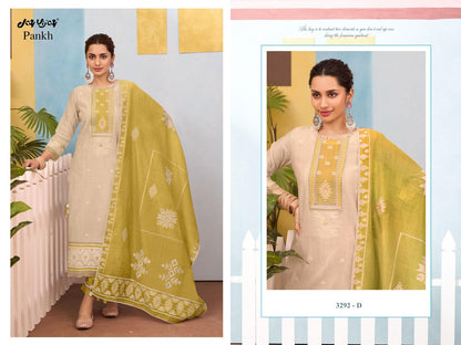 Pankh 3292 Jay Vijay Cotton Pant Style Suits Supplier Ahmedabad