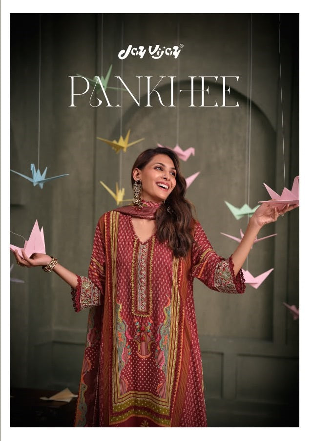 Pankhee Jay Vijay Pashmina Suits Supplier Gujarat