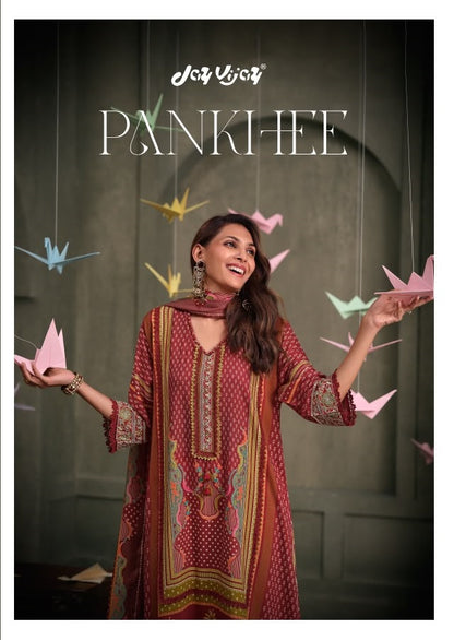 Pankhee Jay Vijay Pashmina Suits Supplier Gujarat
