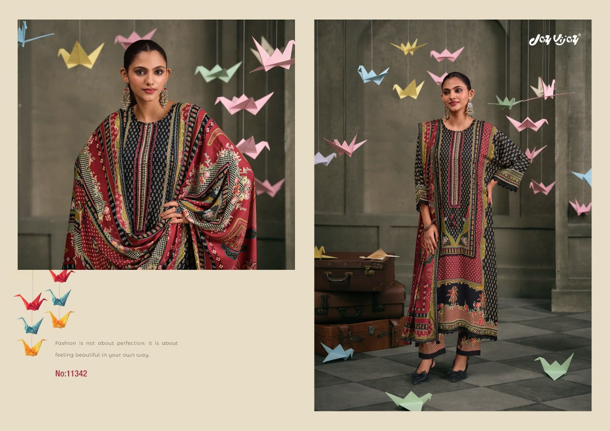 Pankhee Jay Vijay Pashmina Suits Supplier Gujarat