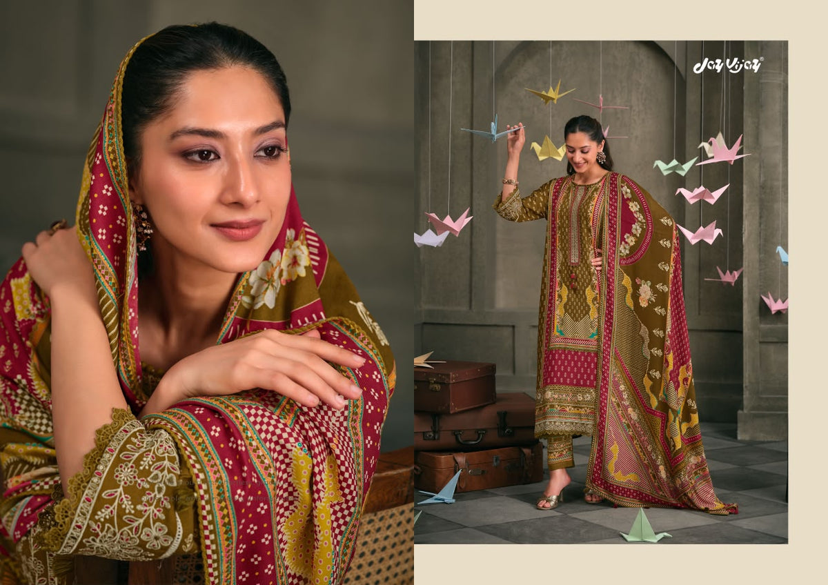 Pankhee Jay Vijay Pashmina Suits Supplier Gujarat