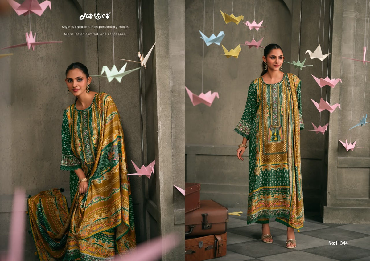 Pankhee Jay Vijay Pashmina Suits Supplier Gujarat