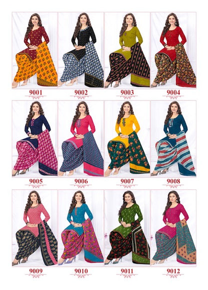 Pankhi Vol 9 Patiyala Special Sidhi Vinayak Cotton Dress Material Supplier