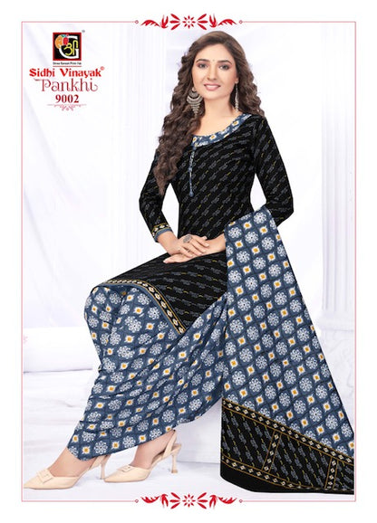 Pankhi Vol 9 Patiyala Special Sidhi Vinayak Cotton Dress Material Supplier