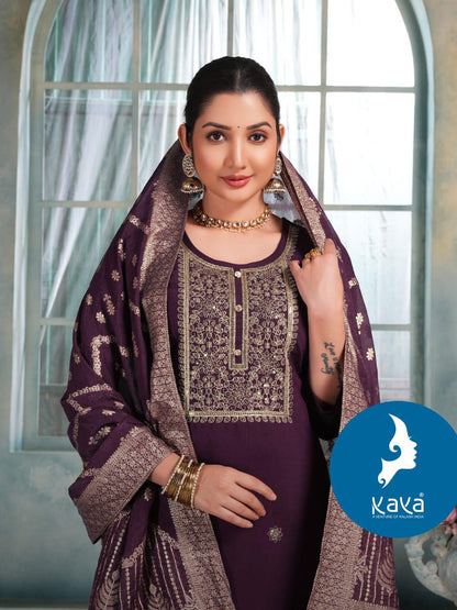Pankhu Kaya Vertican Readymade Pant Style Suits Supplier