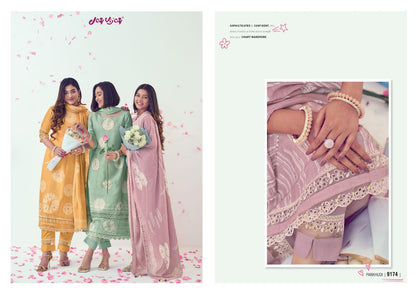 Pankhudi Jay Vijay Pure Linen Pant Style Suits Supplier Gujarat