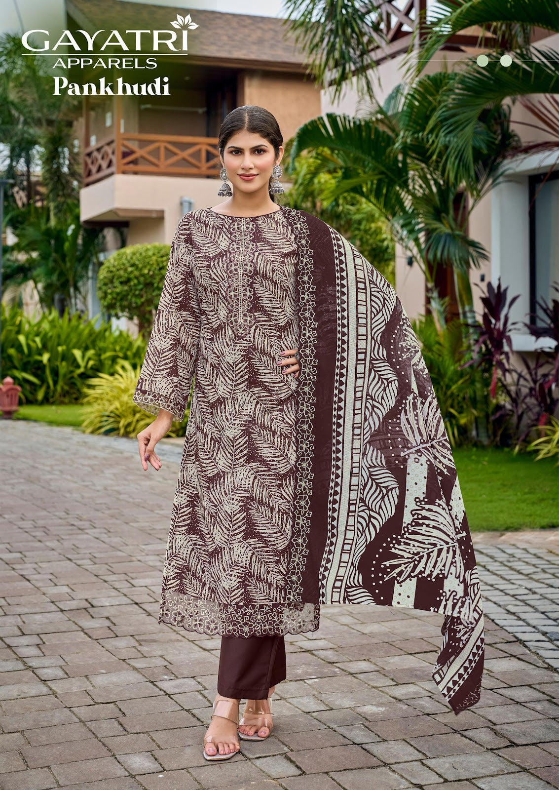 Pankhudi Vol 1 Gayatri Cambric Karachi Salwar Suits Wholesale Price