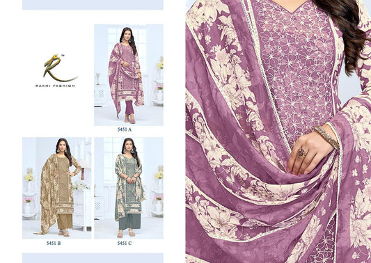 Pankhuri 5451 Rakhi Fashion Pure Viscose Pashmina Suits Wholesaler Ahmedabad