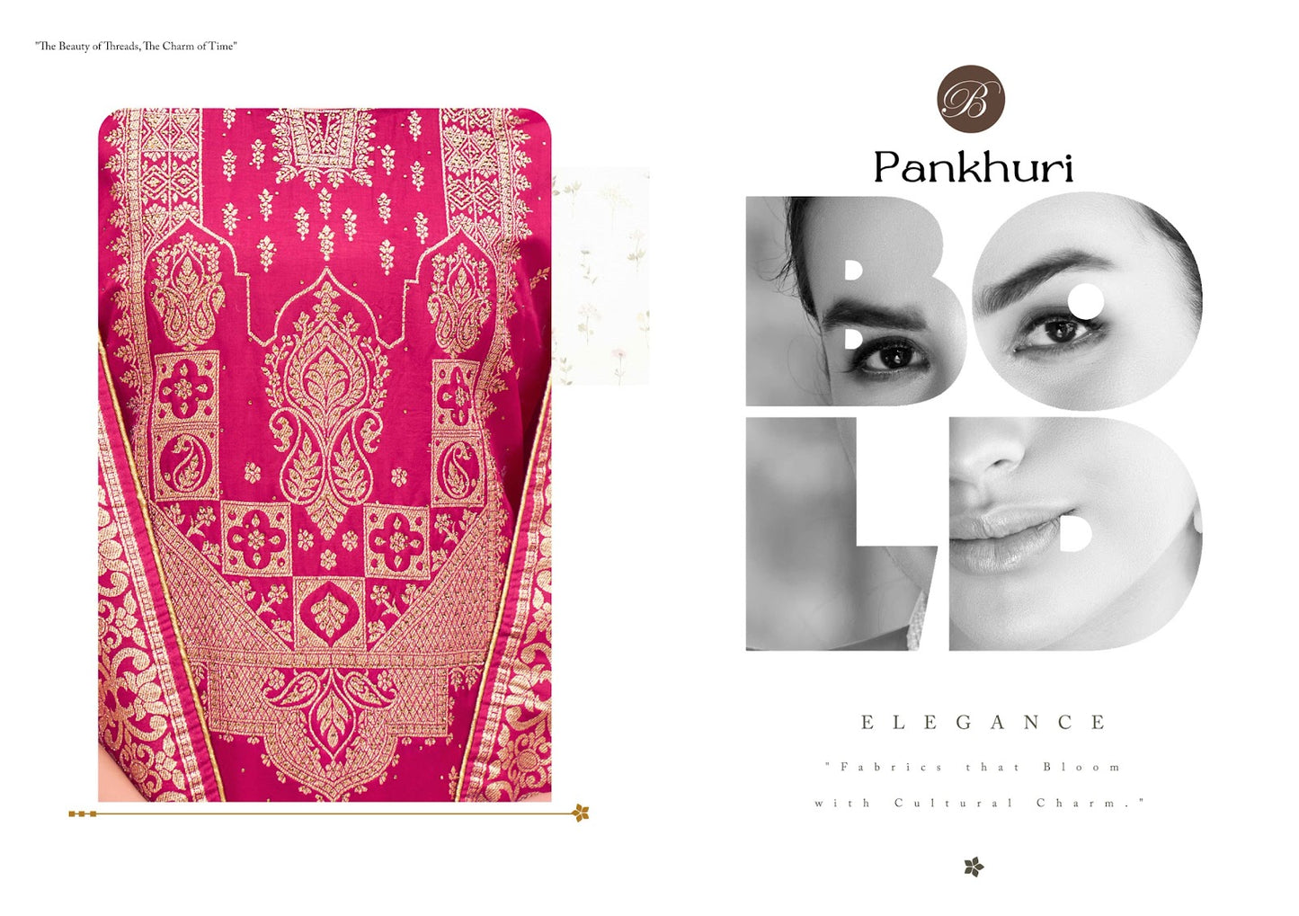 Pankhuri Belliza Designer Studio Dola Silk Karachi Salwar Suits Wholesale