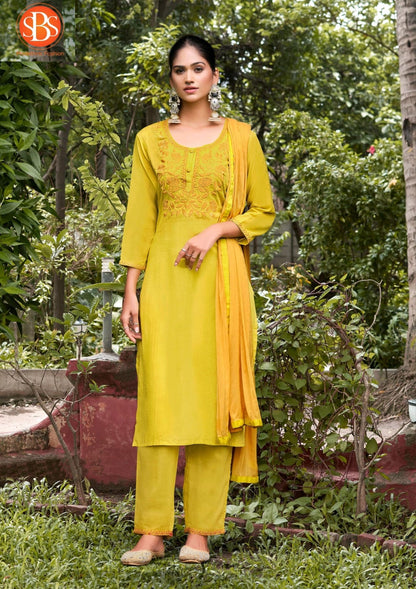Pankti Sbs Readymade Cotton Pant Suits Wholesale Price
