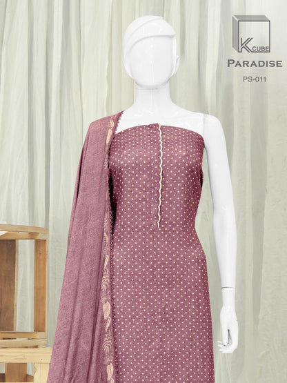 Paradise K Cube Pashmina Suits Wholesaler Gujarat