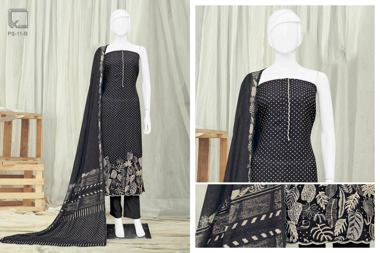 Paradise K Cube Pashmina Suits Wholesaler Gujarat
