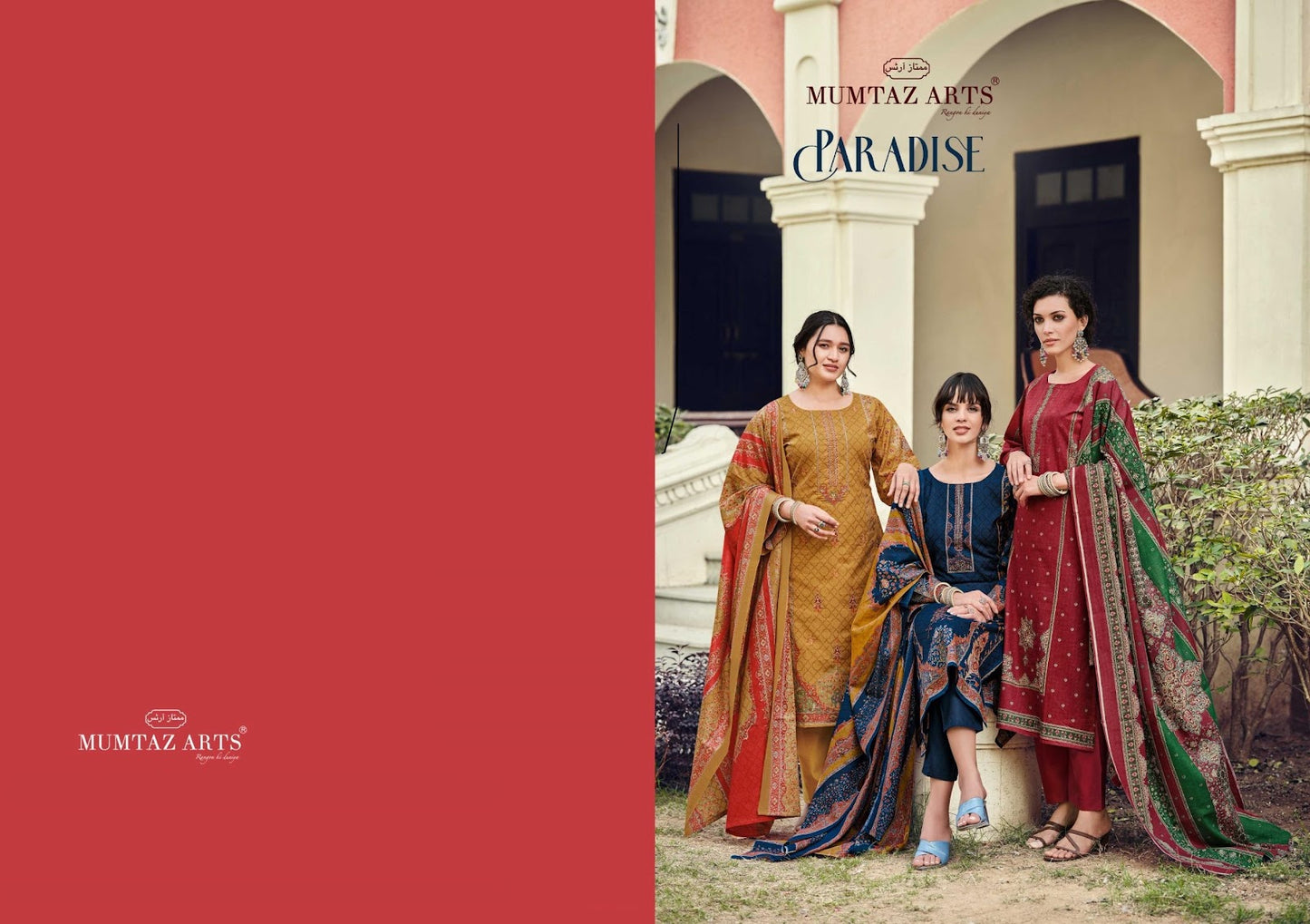 Paradise Mumtaz Arts Pure Viscose Karachi Salwar Suits Wholesale