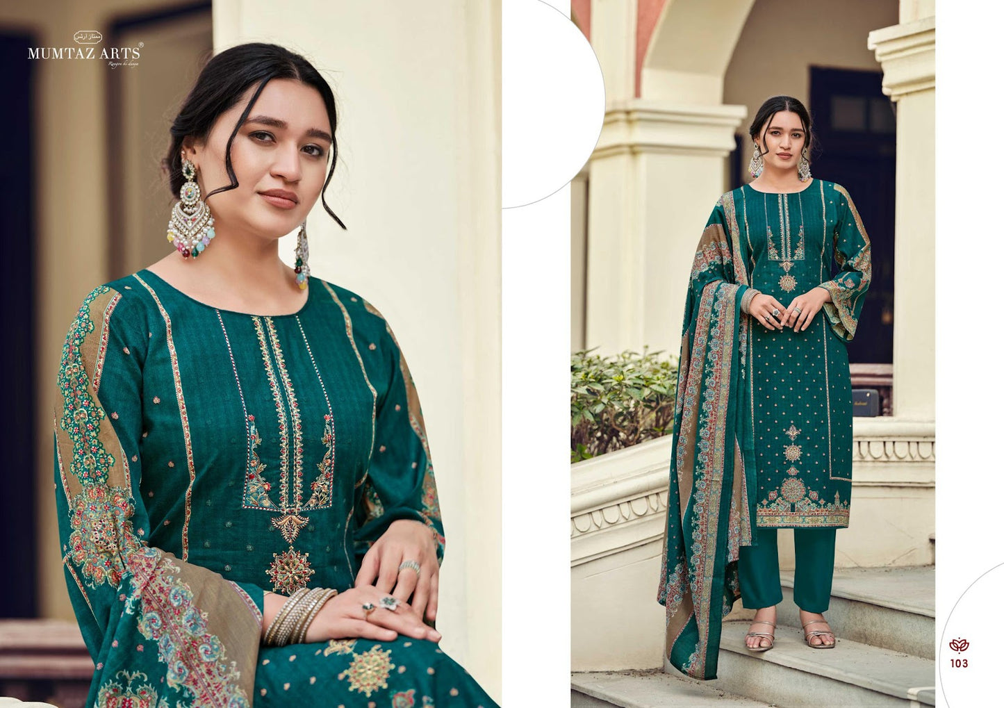 Paradise Mumtaz Arts Pure Viscose Karachi Salwar Suits Wholesale