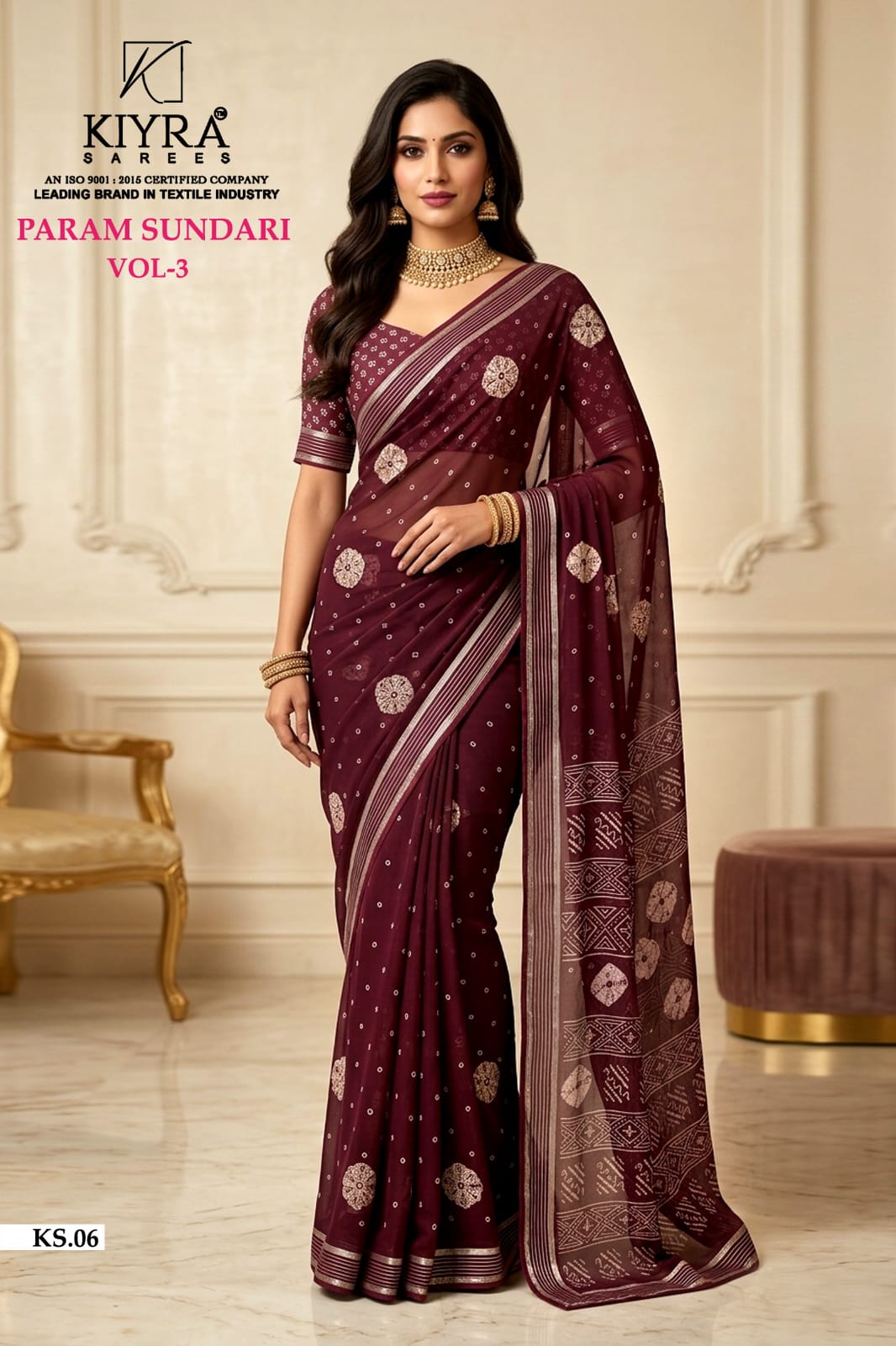 Param Sundari Vol 3 Kiyra Sarees Wholesale Price