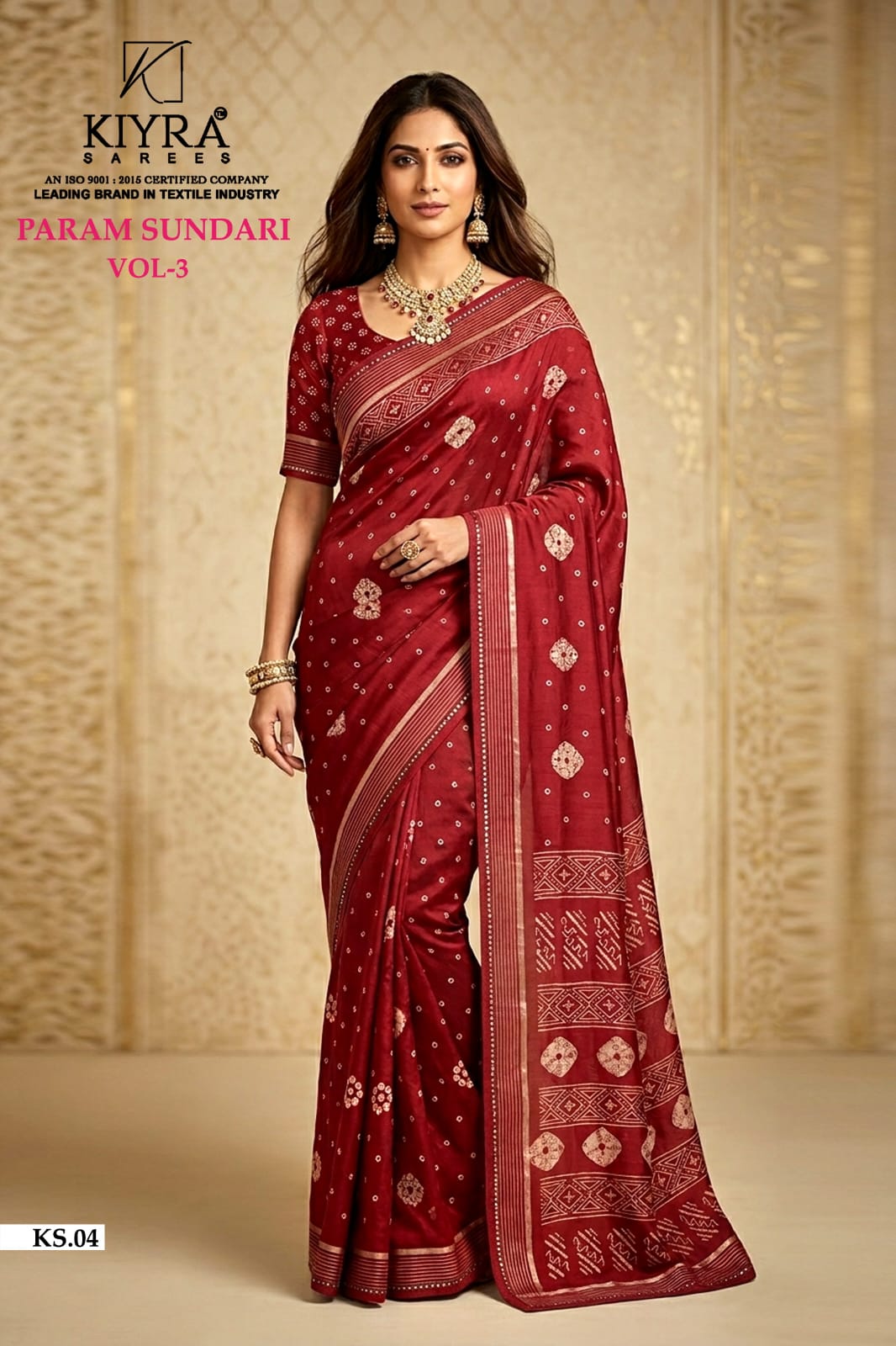 Param Sundari Vol 3 Kiyra Sarees Wholesale Price