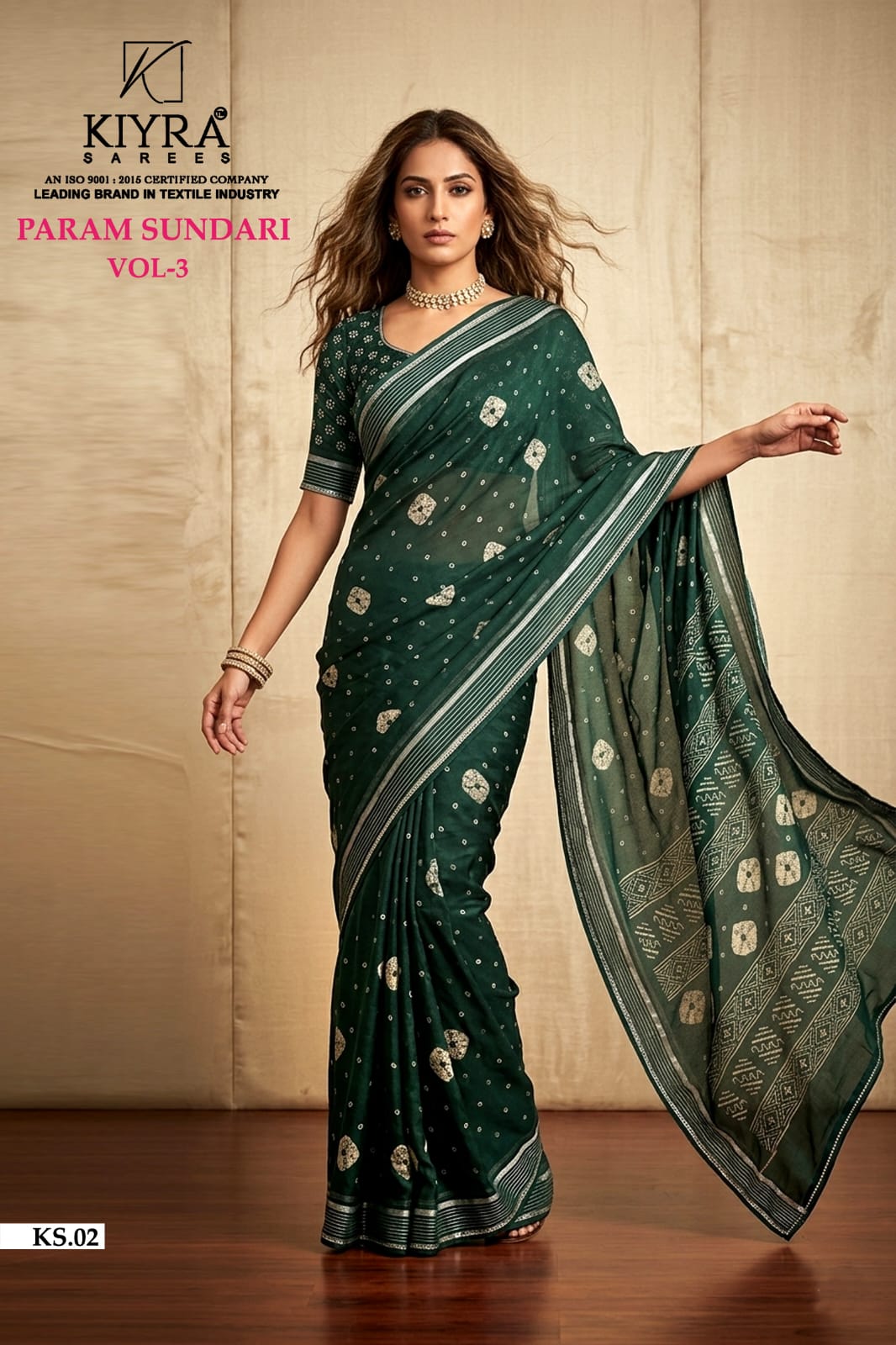 Param Sundari Vol 3 Kiyra Sarees Wholesale Price