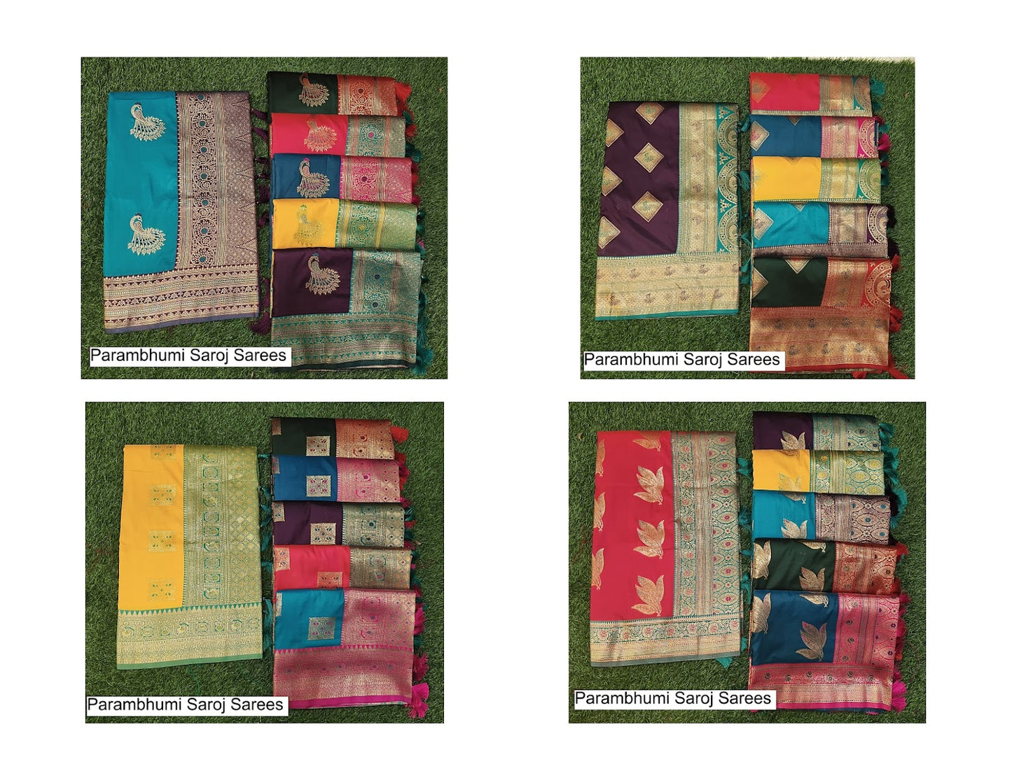 Parambhumi Saroj Silk Sarees Wholesale Price
