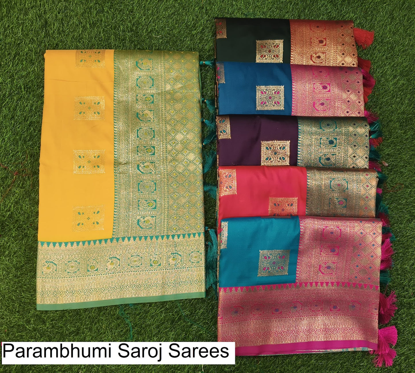 Parambhumi Saroj Silk Sarees Wholesale Price