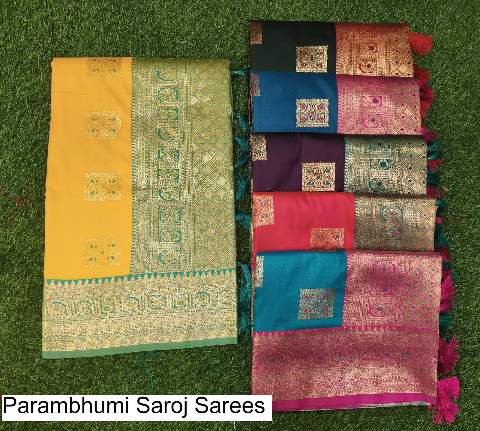 Parambhumi Saroj Silk Sarees Wholesale Price