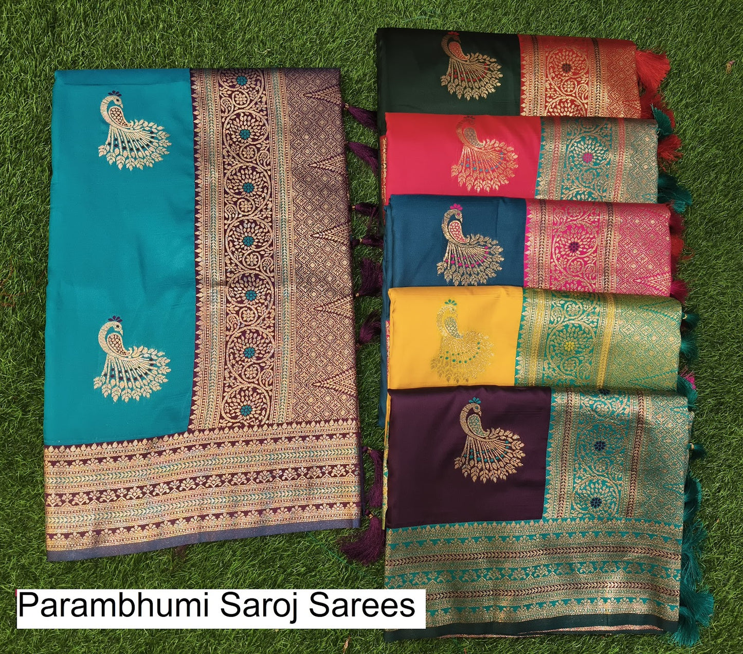 Parambhumi Saroj Silk Sarees Wholesale Price