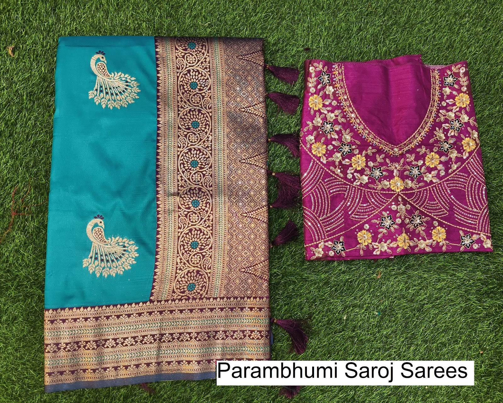 Parambhumi Saroj Silk Sarees Wholesale Price