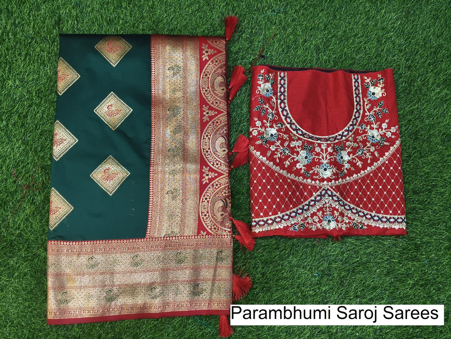 Parambhumi Saroj Silk Sarees Wholesale Price